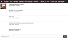 Tablet Screenshot of it.saintchristophecalvi.com